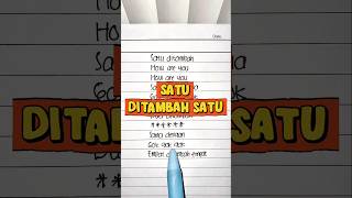 Download lagu SATU DITAMBAH SATU How Are You - Uwa and Friends (Lyrics) || Viral Tiktok mp3