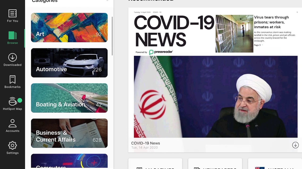 Mount Gambier Library Press Reader Tutorial