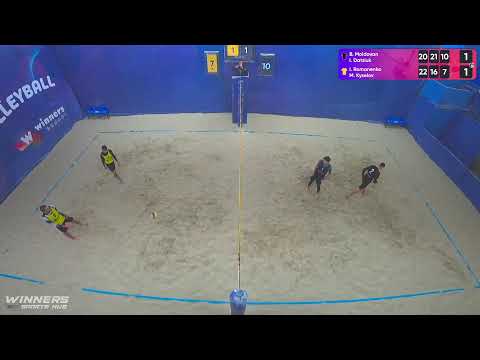 14:35 B. Moldovan / I. Datsiuk - I. Romanenko / M. Kyselov 09.11.2022 | Winners Beach Volleyball