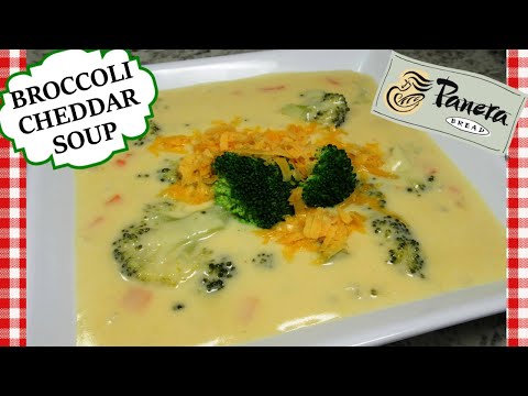 The BEST Broccoli Cheddar Soup | COPYCAT Panera Broccoli Cheddar Soup Recipe