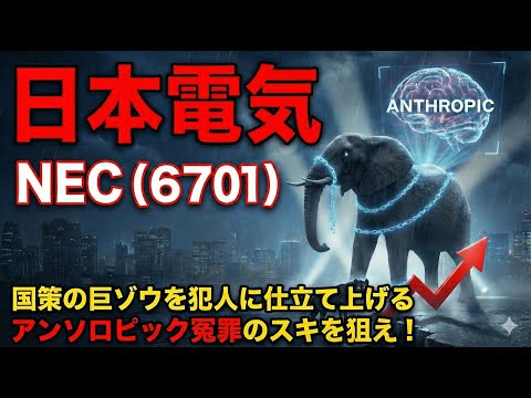 【株式投資銘柄分析】日本電気NEC（6701）上方修正に隠された「通信敗戦」と「CSG高値掴み」の恐怖！