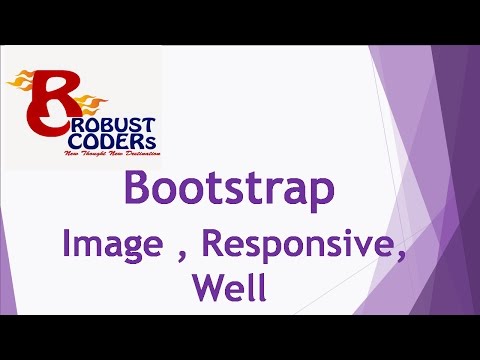 Bootstrap3  part-8|Bootstrap Images , Responsive , Well | create well example in bootstrap