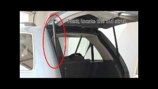 toyota sienna trunk won stay open #3 toyota sienna trunk won stay open #3
