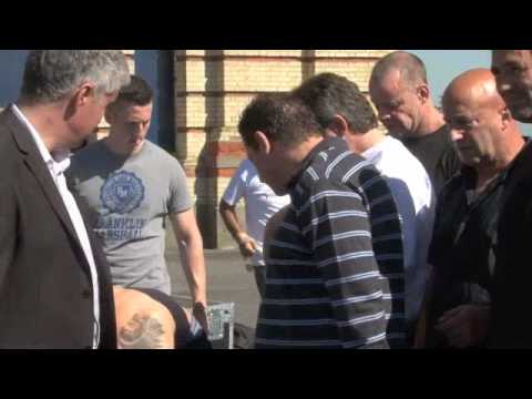 LEE PURDY v GUMERSINDO CARRASCO OFFICIAL WEIGH-IN / iFILM LONDON / LONDON CALLING