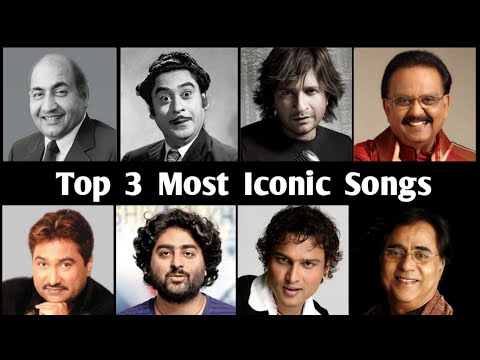 Top 3 Most Iconic Songs By Each Singer || MUZIX