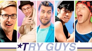 The Try Guys 90s Boyband Music Video Challenge
