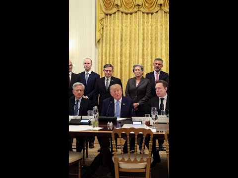 Trump says AI tech leaders agree to safety accord