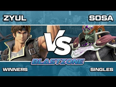 PSG Blastzone: Zyul (Richter) vs Sosa (Ganondorf) - Winners Round 2