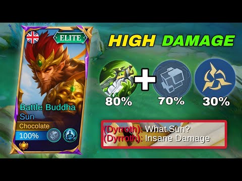 SUN WITH THIS BUILD INSTANT WIN! ENEMIES CAN'T HANDLE!