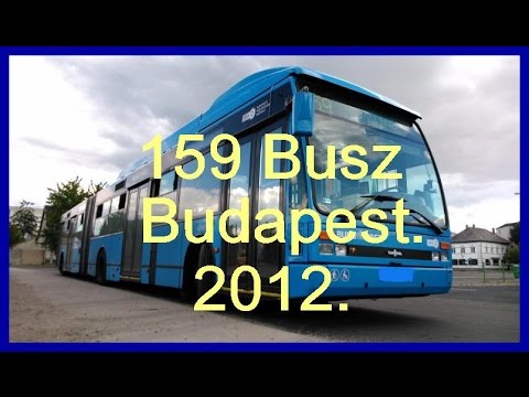 159-es Busz BKV. (Traffic Camera) Budapest. 2012.