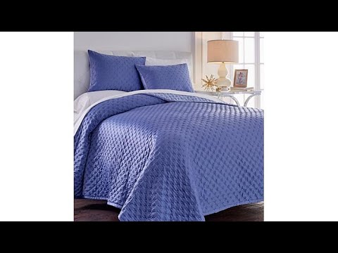 Concierge Reversible 3piece Matte Satin Coverlet Set