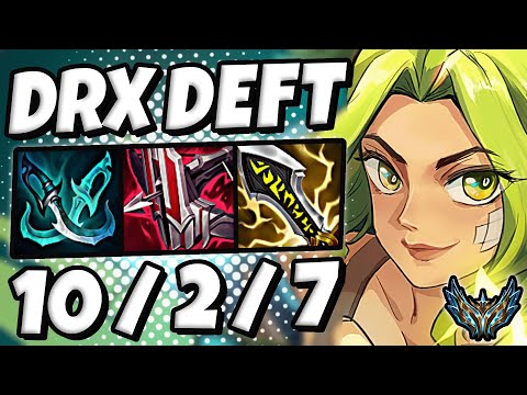 Deft Zeri vs Nilah [ ADC ] Patch 12.16 Korea Challenger ✅