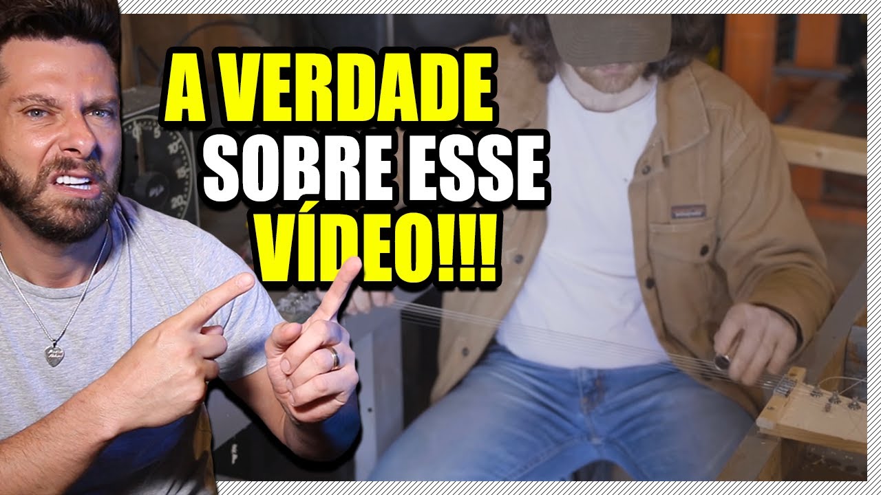 O CARA PROVOU QUE A GUITARRA NÃO PRECISA DE MADEIRA