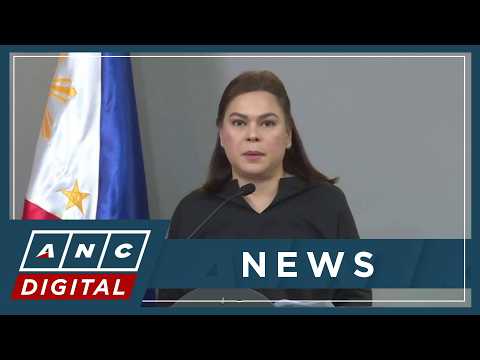 VP Sara to Filipinos: Patawad kung tinulungan kong mahalal si BBM bilang pangulo | ANC