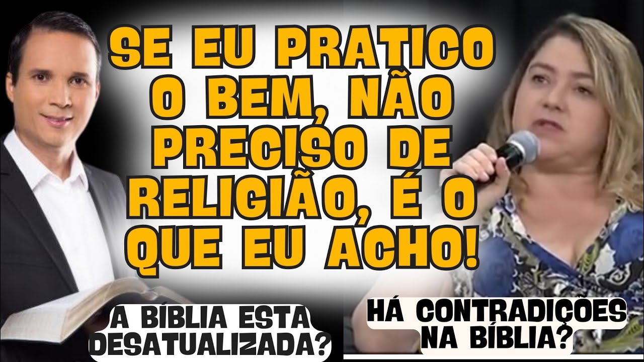 Preciso de religião para ser salvo? Qual a importância da Bíblia? por que tem tantas igrejas?