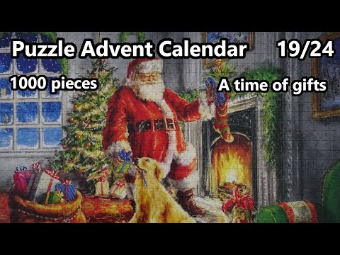 A time of gifts - 1000 pieces Trefl jigsaw puzzle timelapse