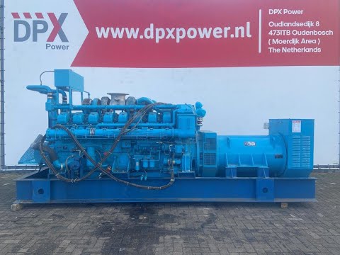 DPX Power: Mitsubishi S16NPTA - 1.000 kVA Generator Set - DPX-12337