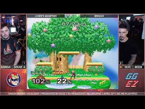 Smash Brews 8 - SSBM LQ - Dekar vs Redx