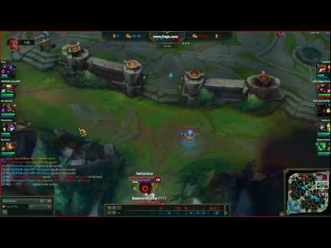 League of Legends-Twisted Fate one shot kill