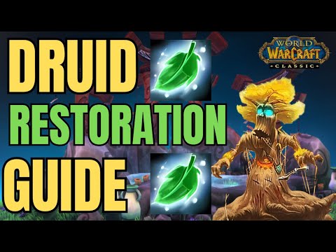 WoW Classic Restoration Druid Guide - Best PvE & PvP Healing Rotation & Talents