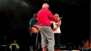 Laura and Darin Smith - 2012 National Oldtime Fiddlers Contest - Twin Fiddle