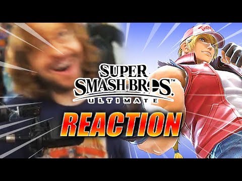 MAX REACTS: Terry Bogard Is In Smash Ultimate