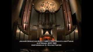 Great Organs of First Church - Johann Sebastian Bach - Toccata And Fugue In D Minor, BWV 565