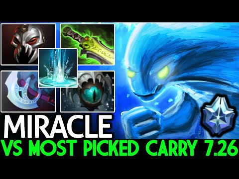 MIRACLE [Morphling] VS Most Picked Carry Meta 7.26 Dota 2