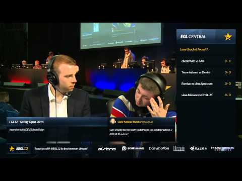 EGL12 Spring Open : Interview with Reign Devr