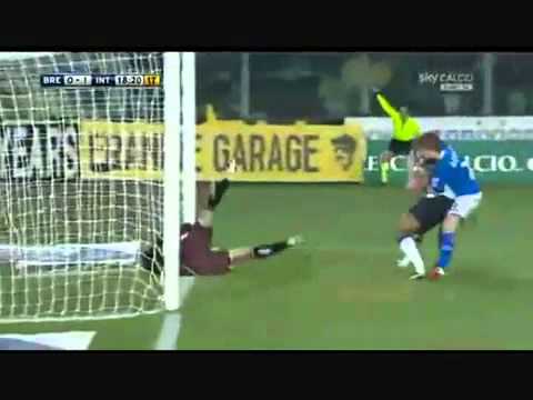 Brescia 1-1 Inter Milan (Serie A) Ampia Sintesi All Goals  11-03-2011.flv