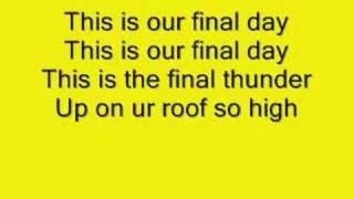 Final Day Lyrics-Tokio Hotel