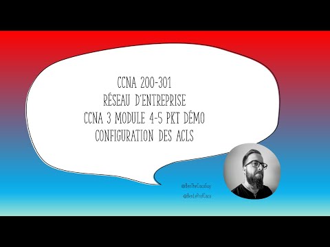 CCNA3 Module 4-5 Configuration ACL