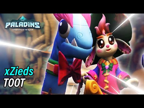 xZieds Moji Pro Competitive l GRANDMASTER l TOOT l PALADINS GAMEPLAY