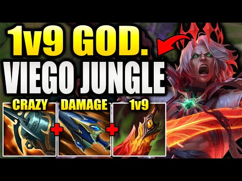VIEGO JUNGLE = KING OF SOLOQ 👑 (1v9 GOD)