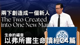 兩下創造成一個新人│以弗所書生命讀經24篇