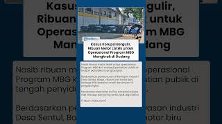 Kasus Korupsi Bergulir, Ribuan Motor Listrik untuk Operasional Program MBG Mangkrak di Gudang