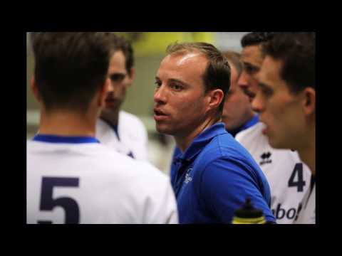 170408 Sliedrecht Sport Heren 1 - Volley Tilburg Heren 1 (Foto's: Rick den Besten)