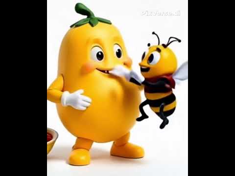Middy tries to fight salsa bees