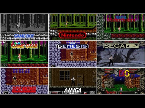Bram Stoker's Dracula [1992] GB vs NES vs SMS vs GG vs Genesis vs SNES vs DOS (Version Comparison)