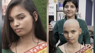 Download lagu Bald for a Beautiful Cause | Female Hair Donation Story | A life changing Transformation 💇‍♀️❤️ mp3