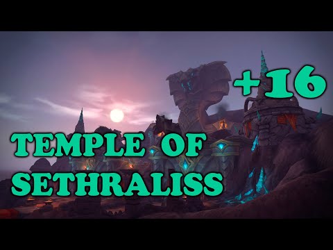 Temple of Sethraliss +16 | Fire Mage PoV | Mythic+ Dungeons | WoW BFA 8.3