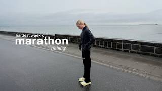 Peak of Marathon Training | hardest week, double sessions & longest run