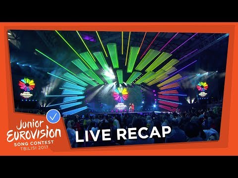 RECAP OF ALL THE SONGS AT THE JUNIOR EUROVISION SONG CONTEST 2017