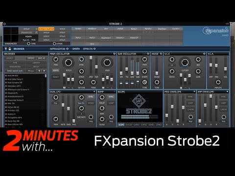 FXpansion Strobe2 VST/AU plugin in action