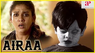 Nayanthara feels the presence of ghost  Airaa Movi