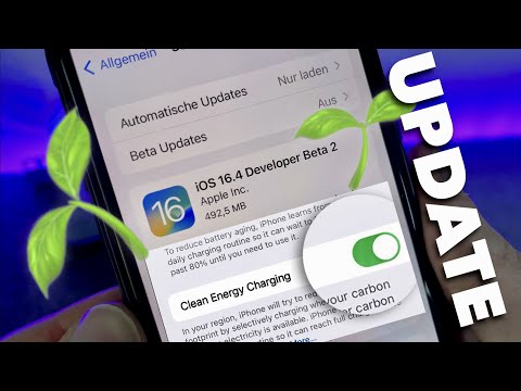 iOS 16.4 BETA 2 ist da und macht das iPhone zum ÖKO Lader :-O   Apple UPDATE News