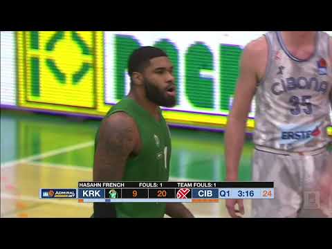 AdmiralBet ABA League 2021/22, Round 20 match: Krka - Cibona (11.2.2022)