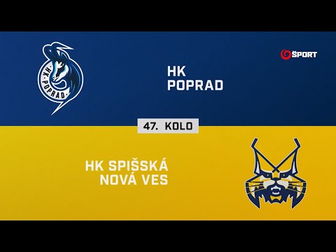 47. kolo: HK Poprad - HK Spišská Nová Ves 4:0 (HIGHLIGHTY)