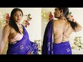 Backless Blouse Evolution 2026 Women Saree Fashion Saree Lover Bong Sundari Sneha Beauty
