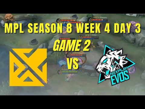 NATAN KILLING SPREE NI HESA | GAME 2 BREN VS NXPE | MPL PH SEASON 8 WEEK 4 DAY 3 REGULAR SEASON